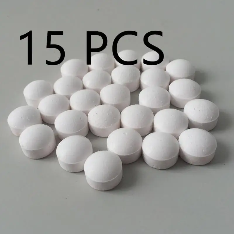 

10/15Pcs Coffee Grinder Descaling/Decalcification Cleaning Tablet Coffee Machine Cleaning Sheet Effervescent Tablet Kitchen Tool