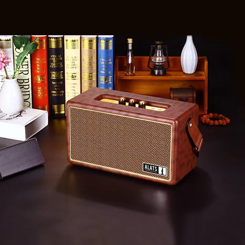 Беспроводной динамик Wi Fi ручной I2S HIFI без потерь басов Bluetooth FM радио настольный