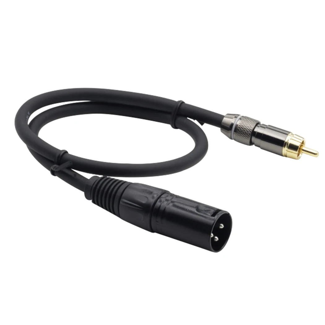 Аудиокабель XLR в RCA штекер или гнездо для усилителя микрофона|Кабели VGA| |
