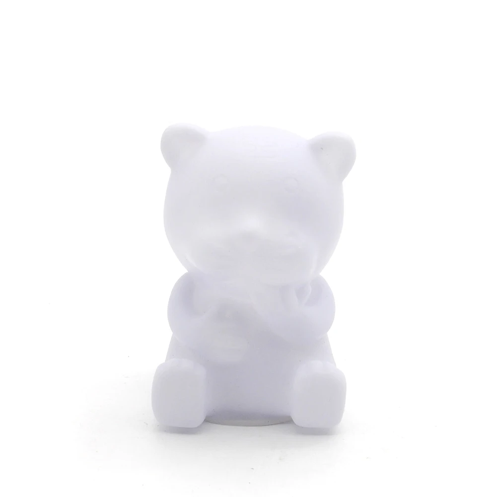 Tiger Светодиодный светильник со зодиакальным тигром, Кроликом, лошадью, разноцветным меняющимся светом, светильник для сна, Лунный год животного, ночник для спальни - Цвет: Tiger