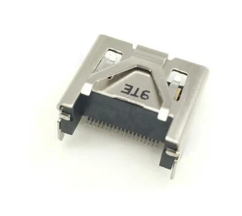 

200 PCS /LOT for Sony Playstation 4 PS4 Slim Original HDMI Port Socket replacement for PS4 Pro HDMI Connect Interface repair