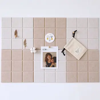 

Nordic Style Felt Background Letter Board Photo Wall Household Message Decoration Craft