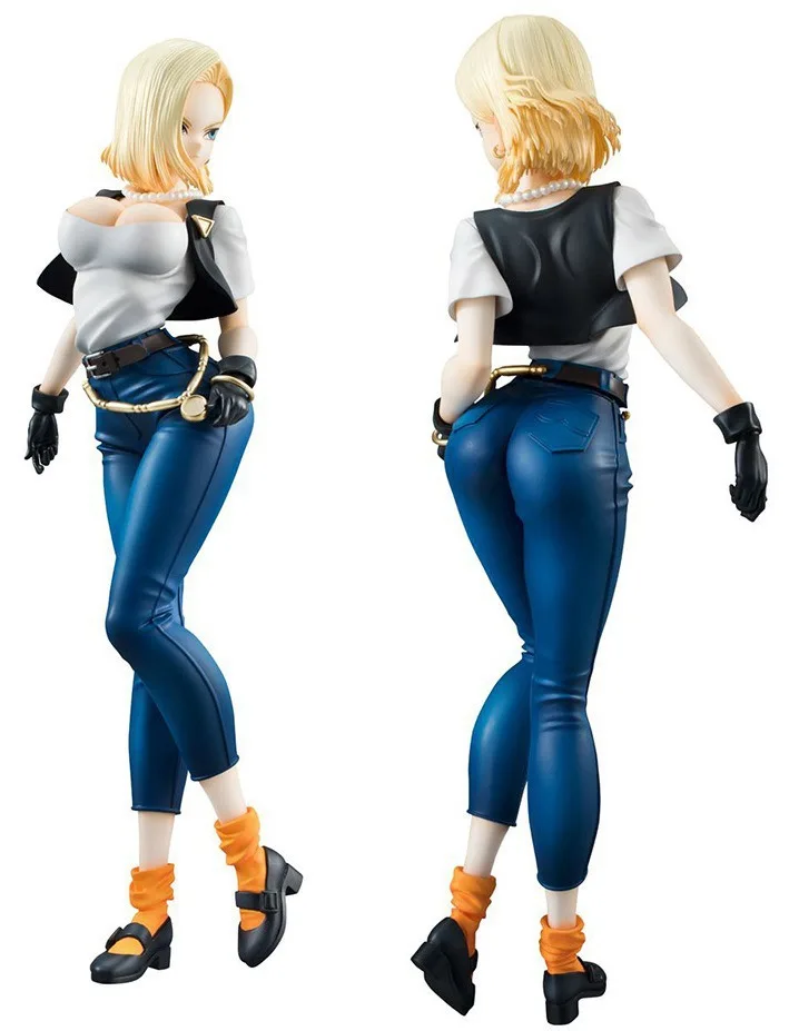 

Anime Cyborg 18 No. 2 Generation Stance Girl'S Artificial Human Boxed Garage Kit