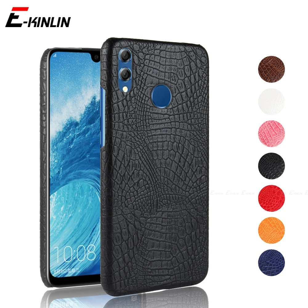 Чехол для телефона из крокодиловой змеиной кожи Huawei Honor 9A 9C 9S 9X Lite Premium 8X 8S 8C 8A 7X 7S 7C