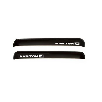 

Window deflector 2 PCs MAN TGM "straight", patch, 3 M adhesive tape, smoky