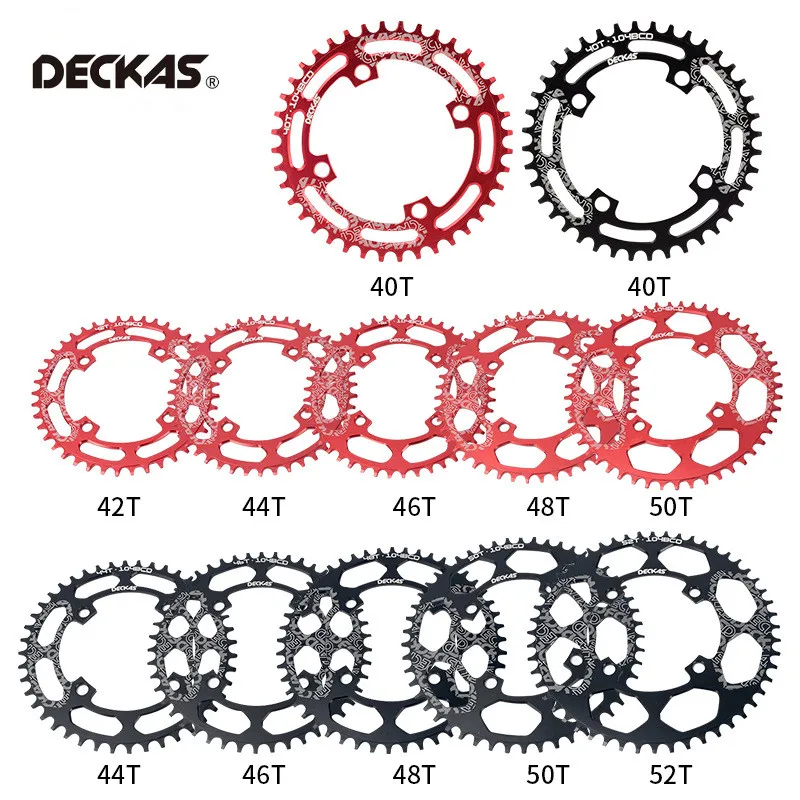 

DECKAS Oval Al CNC 96BCD Mtb Bike Crankset Wide Narrow Chainring For SLX M7000 /XT M8000/ 9000 Bike Crankset