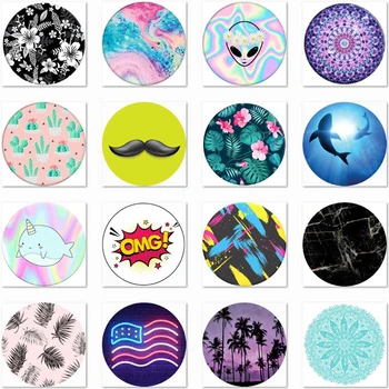 

Popping Mobile Phone Holder Hot Marble Pocket Socket попсокет Finger Ring Grip Expanding Stand for all Smartphones