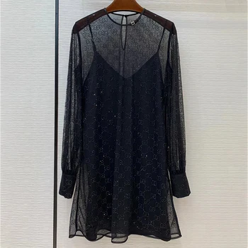 

Black Dress for Women Long Sleeve Sheath Sexy Fashion Elegant Dress for Party new Lady Dress