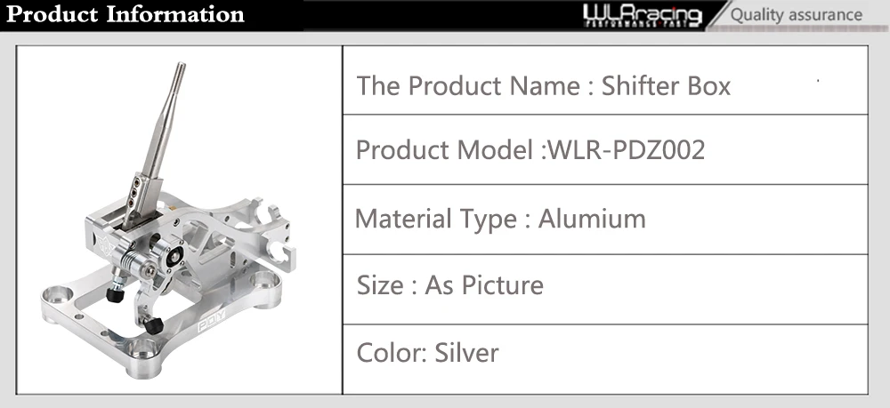 WLR заготовка коробка переключения в сборе для 03-07 Accord CL7 CL9& 04-08 TSX& TL ручка переключения передач сменная WLR-PDZ002