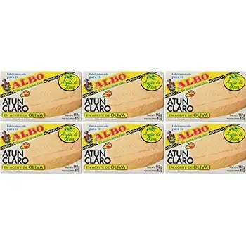 

Albo - Light Tuna in Olive Oil - 112 g - [Pack 6]