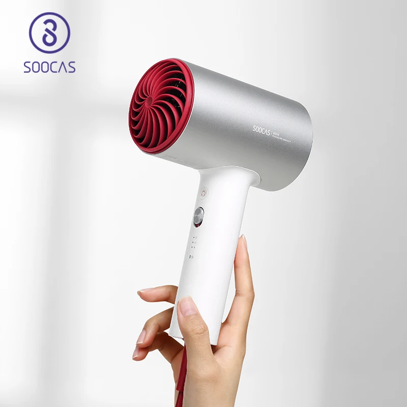 Электрический фен для волос Soocas H5 1800 Вт с вентиляционным отверстием|Фены волос| |