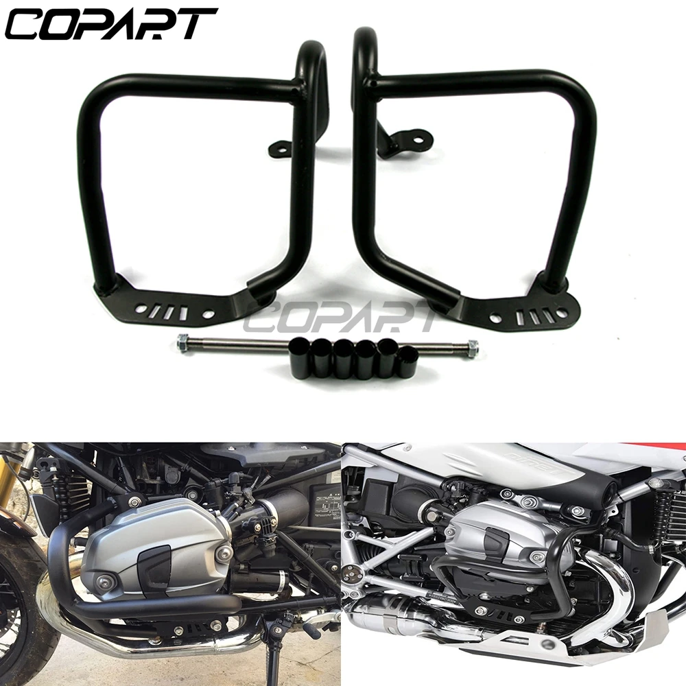 

Engine Guard Crash Bar Bumper Frame Protector For BMW R Nine T R9T R1200R 2014 2015 2016 2017 2018