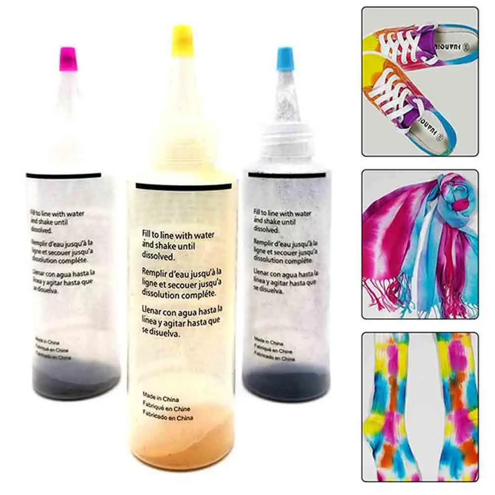 18 Colors DIY Tie-dye Suit Safe Practical Cold Water Dyes Pigments