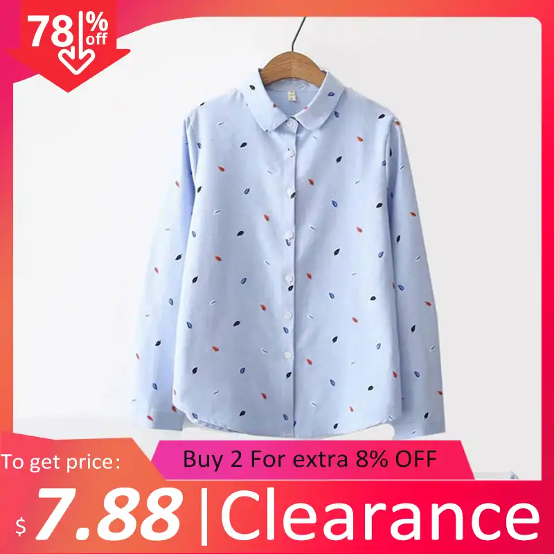 women's casual shirts clearance