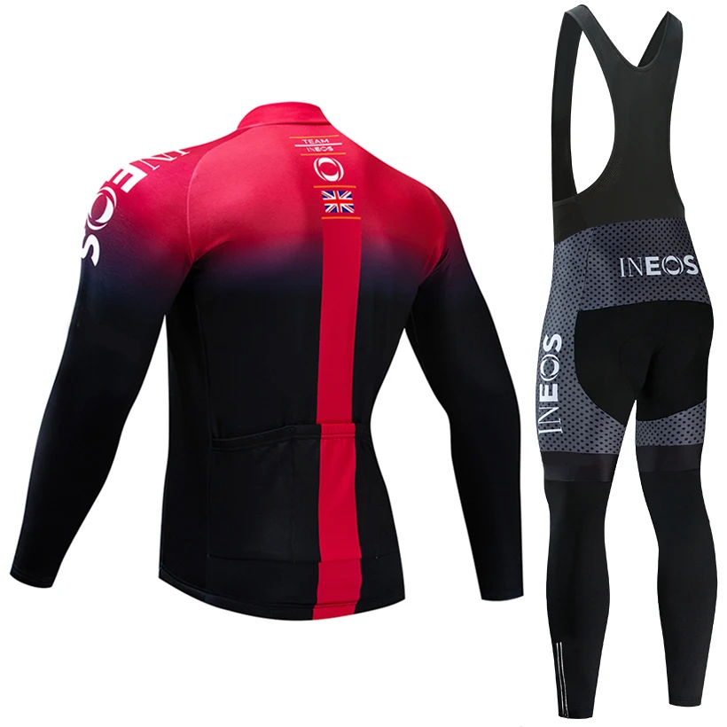 INEOS equipo Ciclismo JERSEY 9D pantalones de bicicleta conjunto Ropa de Maillot para hombre Invierno Polar térmico pro Ci