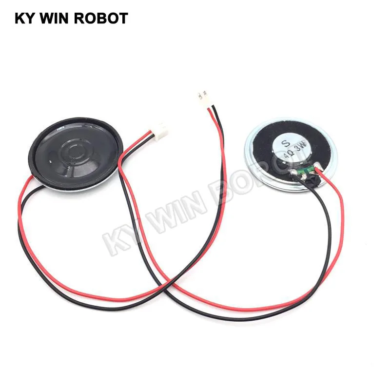 2pcs/lot New Ultra-thin speaker 4 ohms 3 watt 3W 4R speaker Diameter 40MM 4CM thickness 5MM with PH2.54 terminal wire length 20C 2pcs/lot New Ultra-thin speaker 4 ohms 3 watt 3W 4R speaker Diameter 40MM 4CM thickness 5MM with PH2.54 terminal wire length 20C