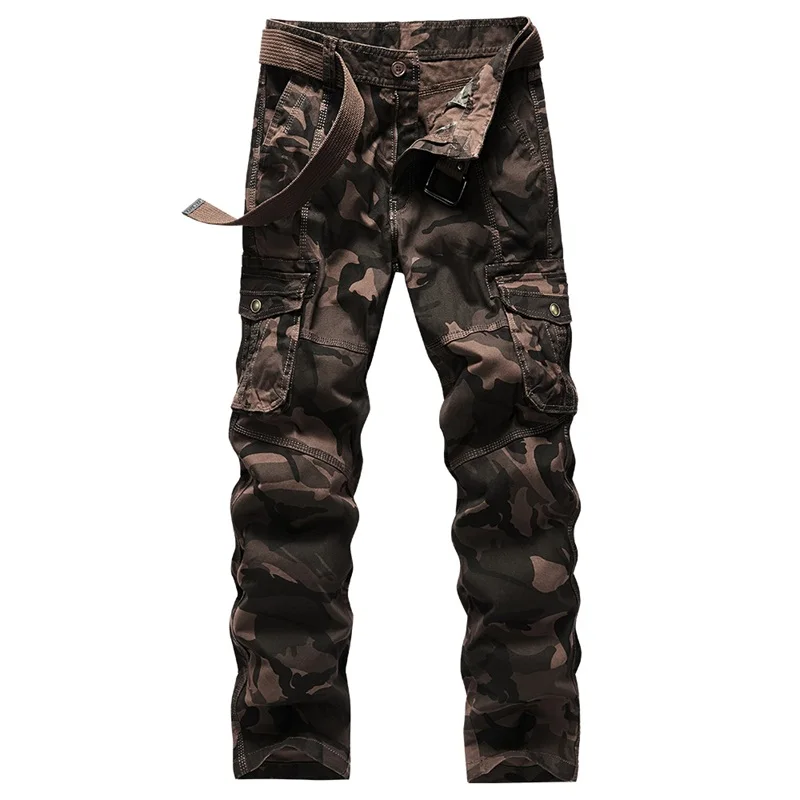 

Tactical Pants Military Casual Cargo Pants Army Combat Trousers Cotton Stretch Ripstop Multi Pockets militar Mens Clothing