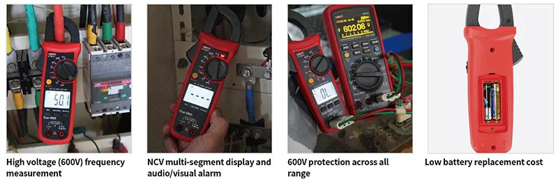 multímetro ohm temp capacitância tester amperímetro