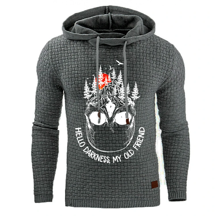

2020 spring new skull pattern outdoor hedging men's vest stand round neck cotton men's casual tight men's letters with cap