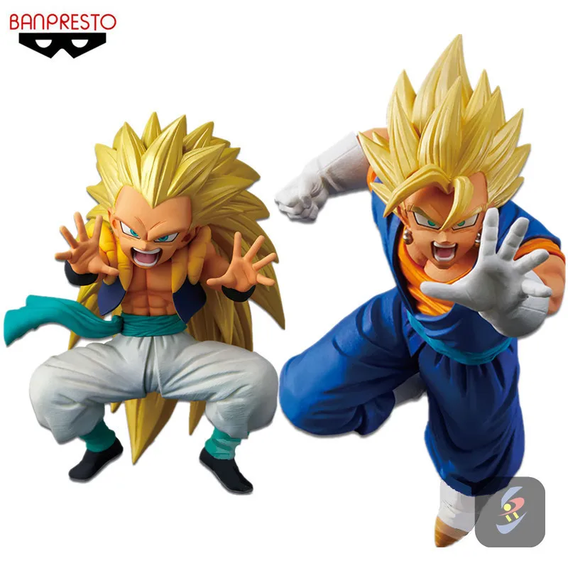 BANPRESTO DRAGON Ball Z DBZ SSJ Vegetto of the SSJ3 Gotenks Vol. 2 игрушки Фигурки Модель Куклы Brinquedos | Игрушки
