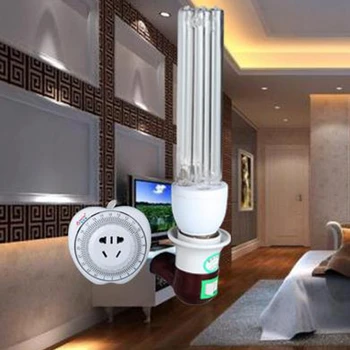 

20W E27 AC 220V UV Light UVC Ultraviolet Disinfection Ozone Sterilization Lamps 28TC