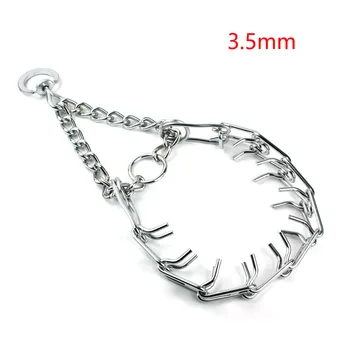 

Durable Trainers Professional Pinch Dog Chain Detachable Home Pets Training Prong Adjustable Neck Tool Collar Metal