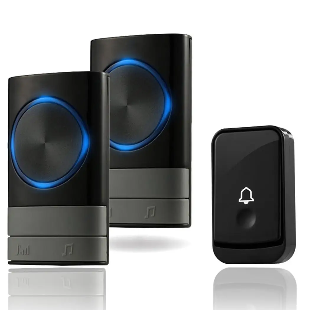 

Wireless Doorbell Pager Intelligent Electronic Music Home 150m-200m 433MHZ5MHZ 76g Doorbell 85V-260V 0.25W