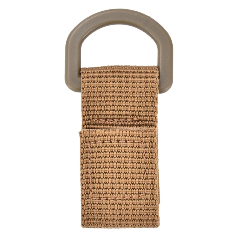 Outdoor Tactical Molle Webbing Buckle Climbing Belt D-Ring Carabiner Buckle Hunting Camping Hanging Backpack Key Hook Clasp New