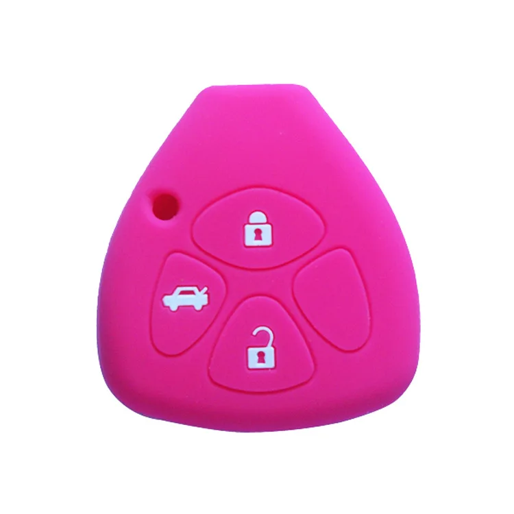 Подходит для Toyota Candy Bar 2 Key силиконовый чехол для ключей Vios автомобильный только мягкий чехол для ключей Silcone пульт дистанционного управления защитный рукав