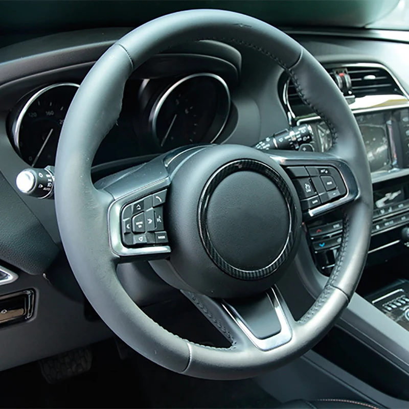 Для Xfl/Xe/F Pace/F Type/X761/E Pace накладка на руль наклейка Рамка подходит для автомобильных