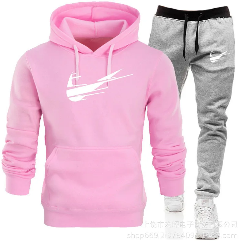 

2019 New Style Men And Women Casual Sports Hoodie Suit