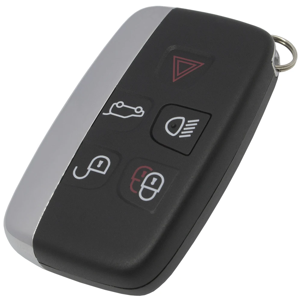 WhatsKey 5 Button Remote Car Key Shell For Land Rover Discovery 4 Sport Evoque Vogue For Range Rover JAGUAR XE XF
