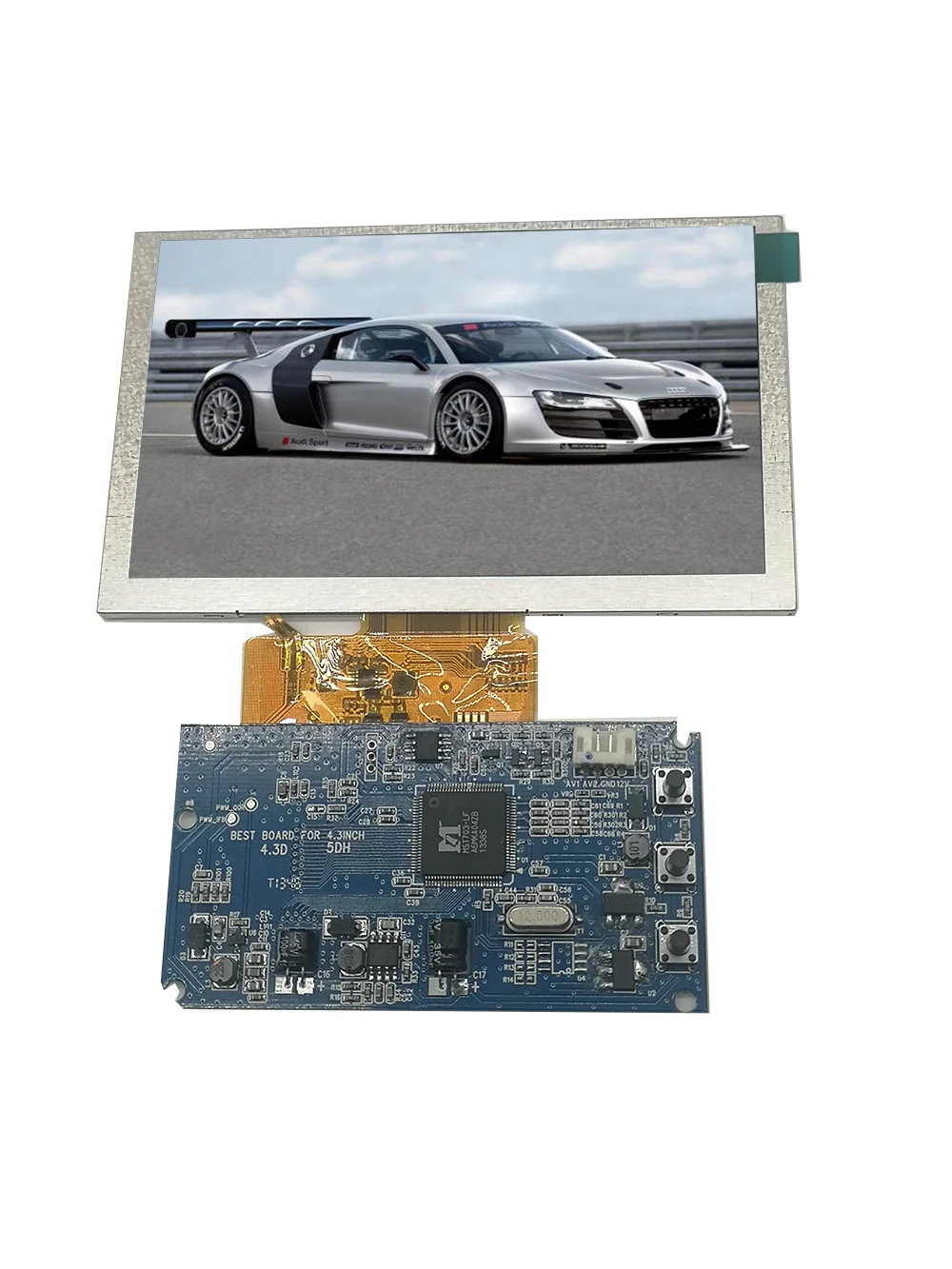 " Высокое разрешение 800*480 ЖК-дисплей модуль комплект TFT монитор экран с pcd, драйвер, плата для цифровой фоторамки автомобильные системы