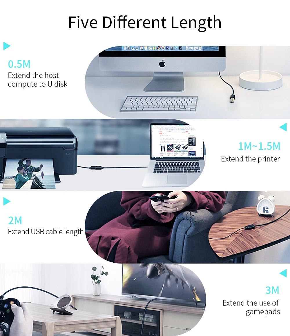 Essager USB 3,0 кабель-удлинитель папа-папа USB3.0 удлинитель 5 Гбит/с USB удлинитель для передачи данных для радиатора жесткий диск Webcom PC