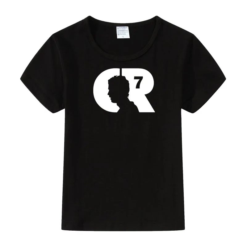 LYTLM Ronaldo CR7 футболка светящиеся костюмы светится в темноте уличная Футболка модная одежда для мальчиков 3 4 5 6 7 8 От 9 до 10 лет