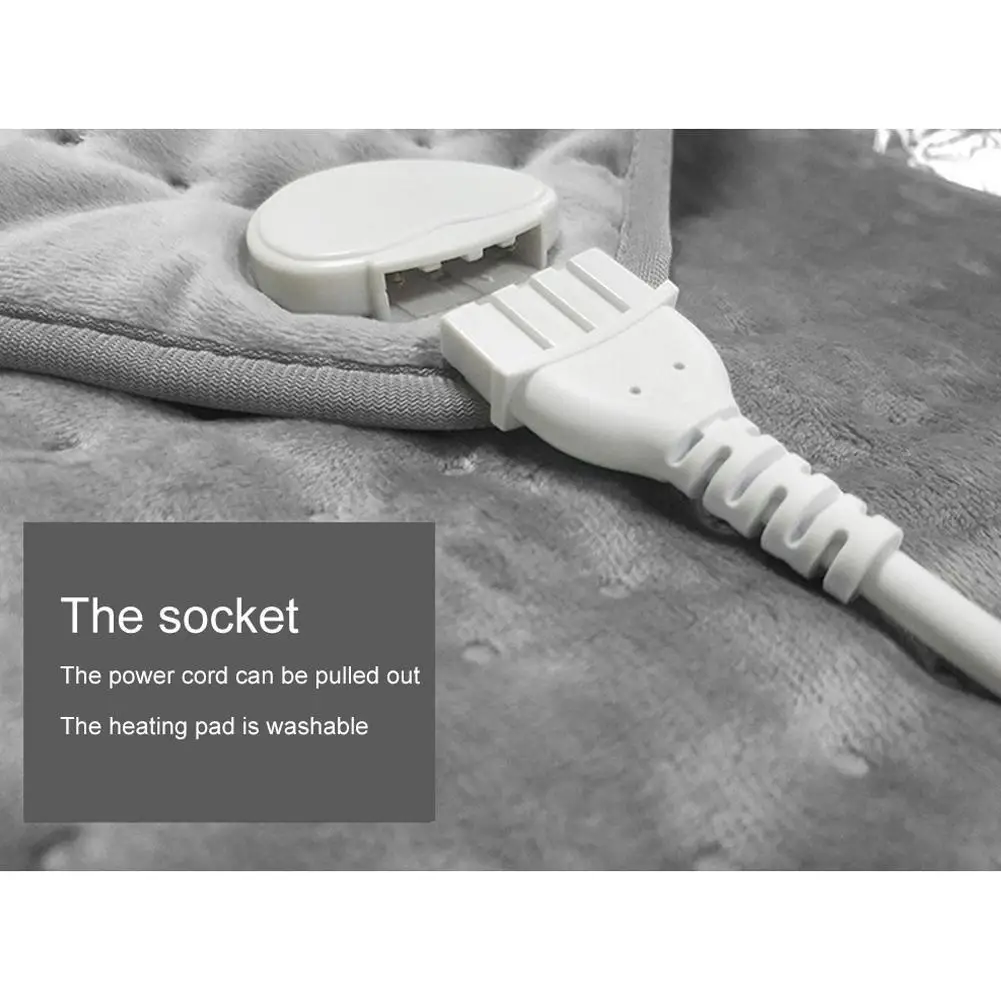 

Physiotherapy Heating Pad Electric Heating Pad Back Small Therapy EU/US/AU/UK Japan 240V Blanket Pad Plug 100 60x30cm Elect G2T2