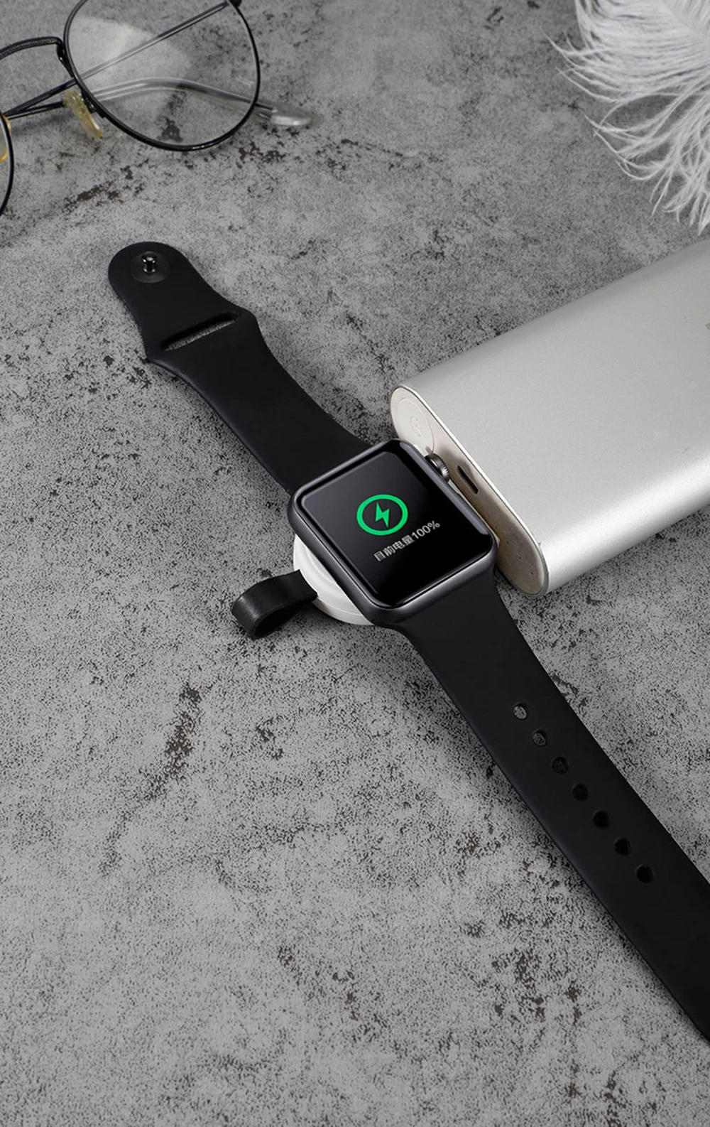 Беспроводное зарядное устройство для Apple i Watch Series 2 3 Watch зарядный кабель 2 мм Беспроводное зарядное устройство для i Watch 1 2 3 4 док-станция Adapte