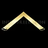 2 piece set Compass and ruler Masonics hotel etiquette main square and compass Masonic work tools 3
