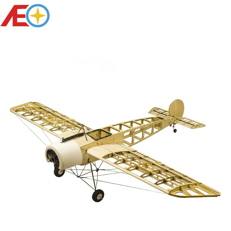 Деревянная модель самолета Balsawood лазерная резка Fokker E.III Eindecker WW1 вырезка 1520 мм (60