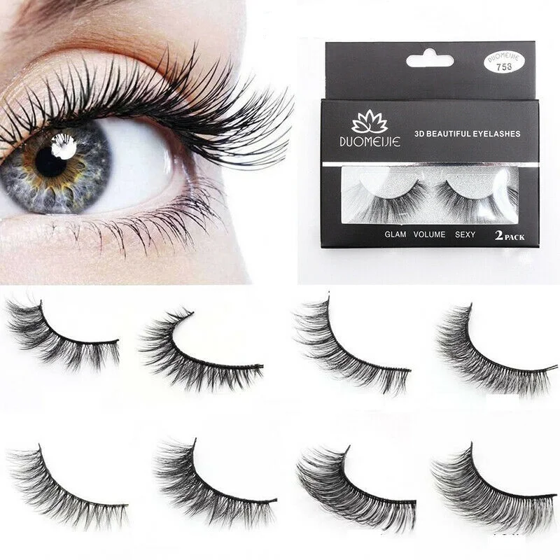 

Makeup Eyelash Extension Supplies Mink Natural False Eyelash Volume Long Eye Lashes Extension False Eyelashes Tools