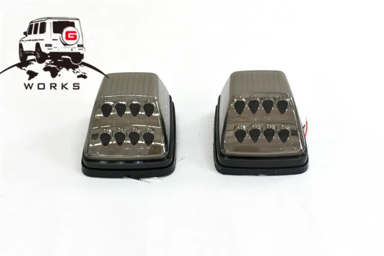 G class W463 Поворотный Светодиодный светильник черно-серебристый для G class W463 G63 G500 Поворотный Светодиодный светильник 1990-2018y