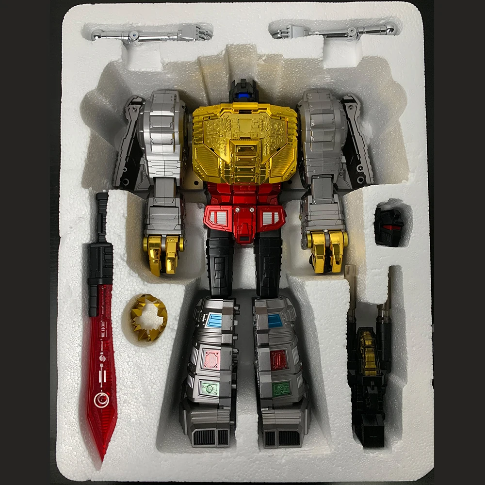 【In Stock】GigaPower HQ01R Grimlock Transformation Dinobot Dinosaur Tyrannosaurus Rex Alloy plating Action Figure Robot Toys 2 【In Stock】GigaPower HQ01R Grimlock Transformation Dinobot Dinosaur Tyrannosaurus Rex Alloy plating Action Figure Robot Toys 2