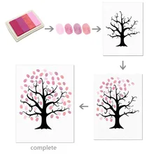 Новые продукты 30*40 см детский набор для рисования пальцами креативный DIY картина маслом подвесное украшение для дома живопись с чернильной прокладкой целые