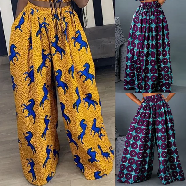 Lola Spring Dashiki Print Trousers
