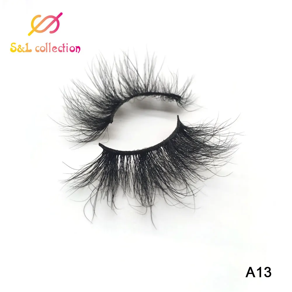 25mm Eyelashes Mink Lashes 3D 100% Mink Fur Cruelty free Handmade False Eyelashes 3d natural thick mink cluster lashes 0 07b 20p 8 10 12mm mink lash extension trays cruelty free 3d mink hair beauty tools