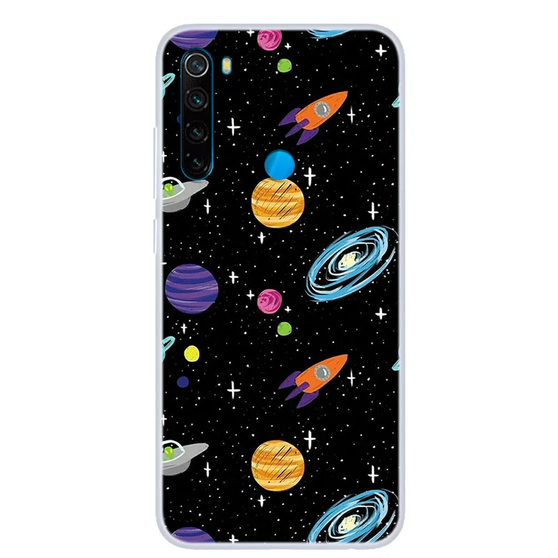 For Xiaomi Redmi Note 8T 8 T Case Soft Silicone Back Cover Case For Xiaomi Redmi Note 8 Pro Case Funda For Xiaomi Redmi 8 Case 