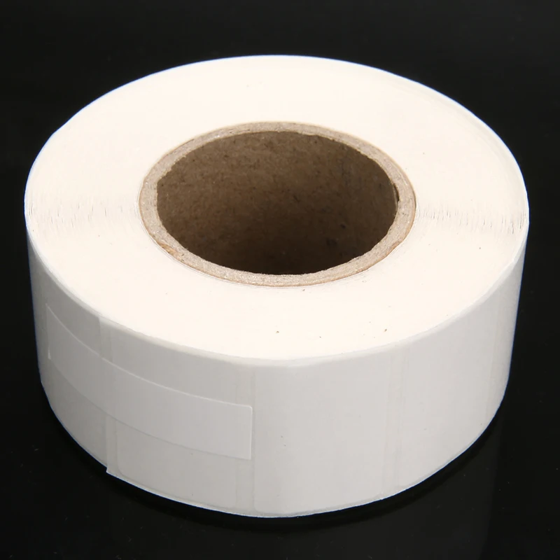 1 Roll 1100pcs 30*20mm Blank White Thermal Labels Rolls Self Adhensive Sticker