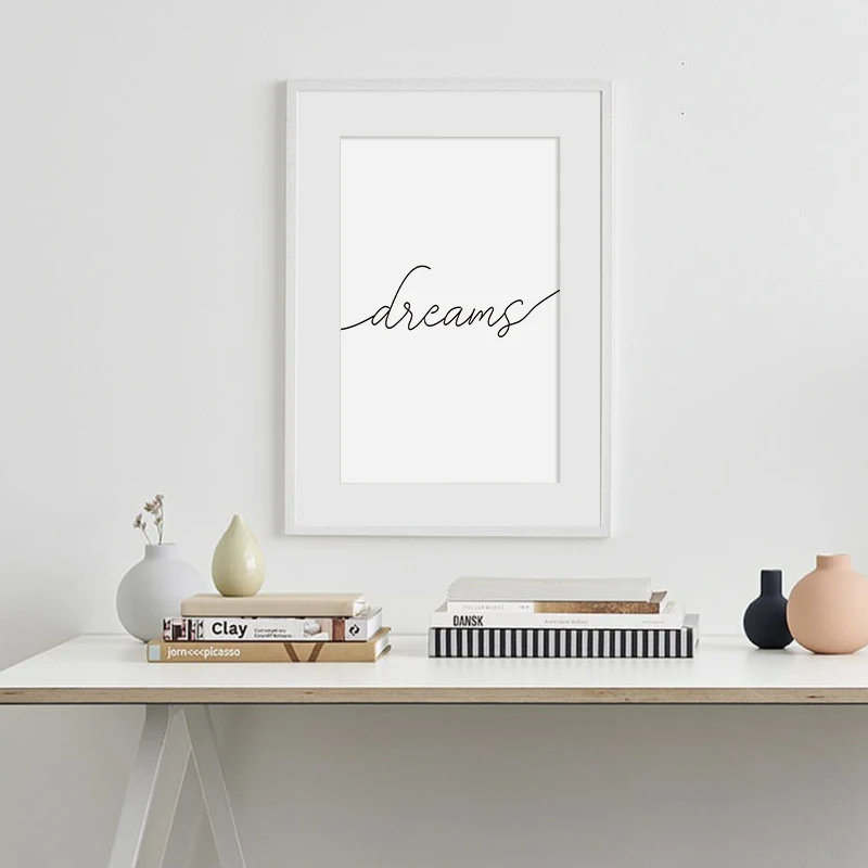 Nordic-Poster-Black-and-White-Sweet-Dreams-Quotes-Canvas-Painting-Nursery-Wall-Art-Print-Wall-Pictures (2)