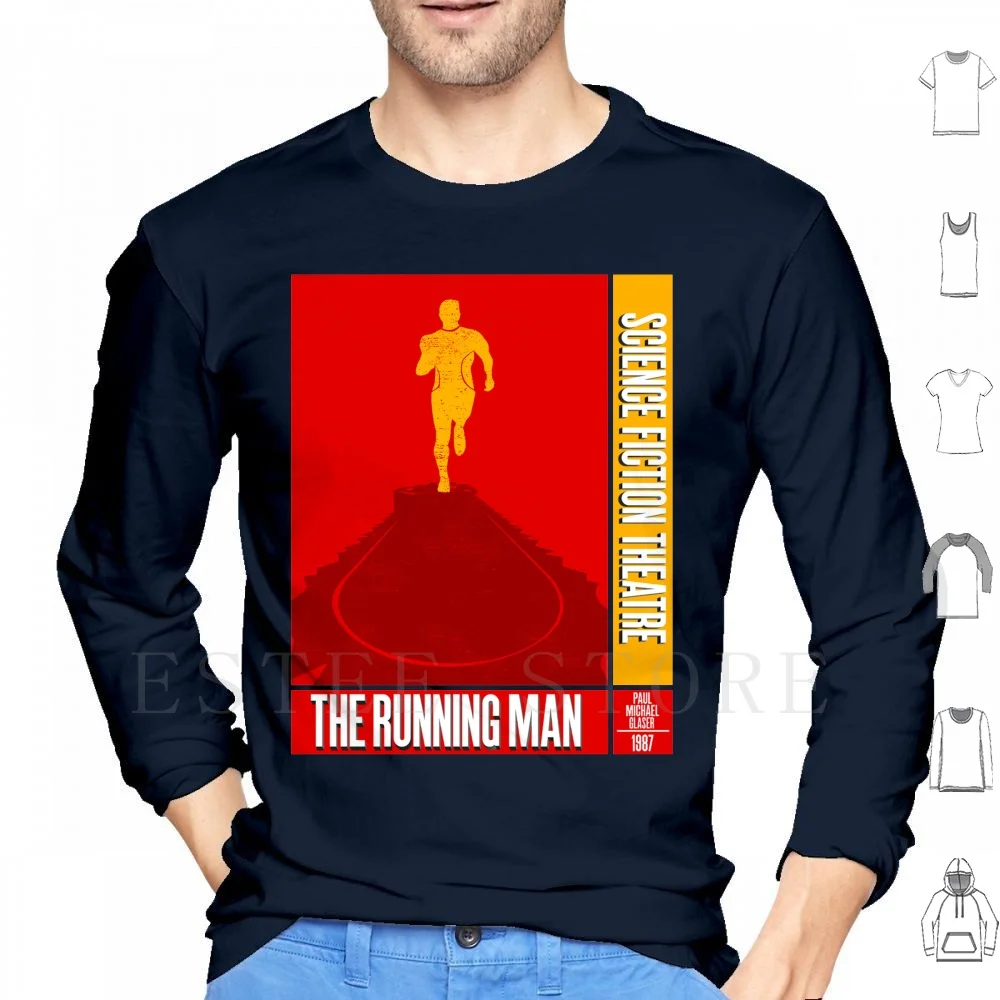 Felpe Con Cappuccio The Running Man The Running Man Uomo In Esecuzione Angel Movie 1980S