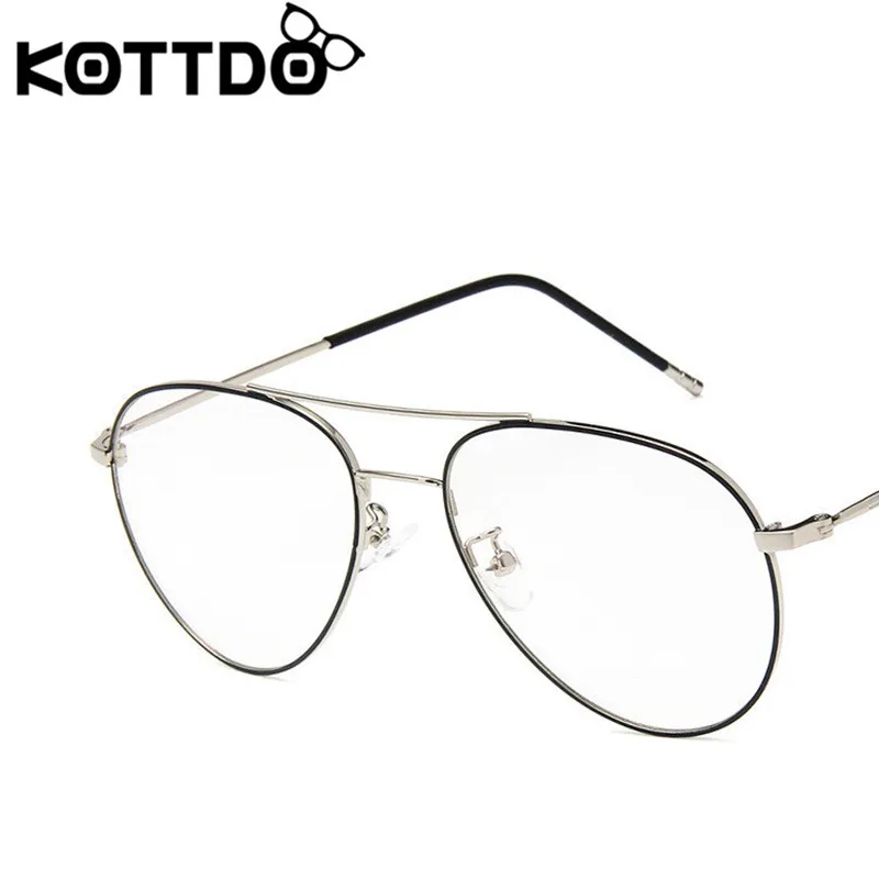 KOTTDO, винтажные прозрачные оправы для очков для женщин, Классические оправы для очков по рецепту для мужчин